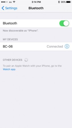 Bluetooth Pairing